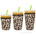 Reusable Iced Coffee Sleeve Neoprene Insulator Sleeve